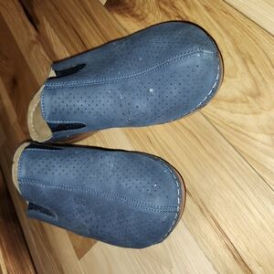 Womens's Blue Slip-On Shoes